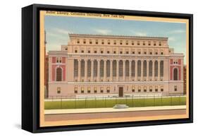 Butler Library, Columbia University, New York-null-Framed Stretched Canvas