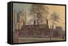 'Butler's Almshouses, Westminster',  London, 1879 (1926)-John Crowther-Framed Stretched Canvas