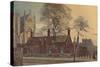 'Butler's Almshouses, Westminster',  London, 1879 (1926)-John Crowther-Stretched Canvas