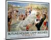 Butlins Holiday Camp, Drummer-null-Mounted Art Print