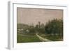 Butry, near Valmondois (Oil on Canvas)-Charles Francois Daubigny-Framed Giclee Print