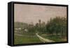Butry, near Valmondois (Oil on Canvas)-Charles Francois Daubigny-Framed Stretched Canvas