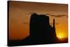 Butte at Sunset-DLILLC-Stretched Canvas