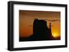 Butte at Sunset-DLILLC-Framed Photographic Print