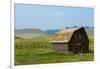 Butte, Montana Old Worn Barn in Farm County-Bill Bachmann-Framed Photographic Print