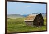 Butte, Montana Old Worn Barn in Farm County-Bill Bachmann-Framed Photographic Print