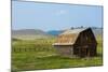 Butte, Montana Old Worn Barn in Farm County-Bill Bachmann-Mounted Photographic Print