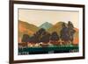 Butter and Cheese, from the Series 'Buy New Zealand Produce'-Frank Newbould-Framed Giclee Print