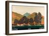 Butter and Cheese, from the Series 'Buy New Zealand Produce'-Frank Newbould-Framed Giclee Print