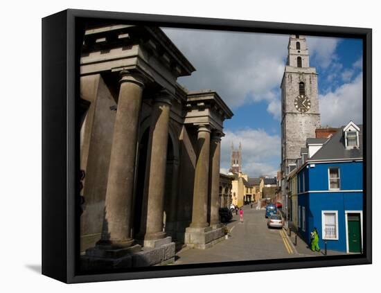 Butter Exchange and St Anne's Church, Shandon, Cork City, Ireland-null-Framed Stretched Canvas