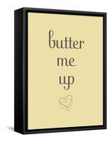 Butter-null-Framed Stretched Canvas