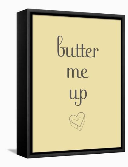 Butter-null-Framed Stretched Canvas