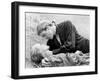 Buttercup and Westley Laying on the Grass-null-Framed Photo