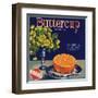 Buttercup Brand - Whittier, California - Citrus Crate Label-Lantern Press-Framed Art Print