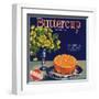 Buttercup Brand - Whittier, California - Citrus Crate Label-Lantern Press-Framed Art Print