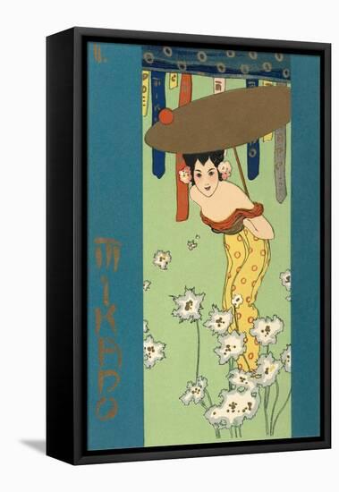 Buttercup from the Mikado-null-Framed Stretched Canvas