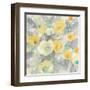 Buttercups II Teal-Albena Hristova-Framed Art Print