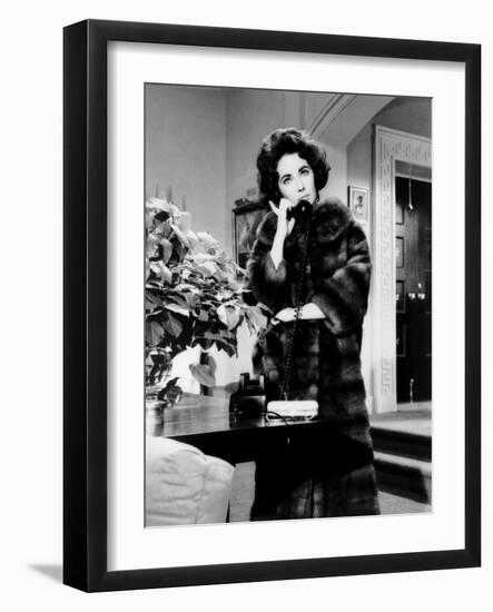 Butterfield 8, Elizabeth Taylor, 1960-null-Framed Photo