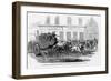 Butterfield's Overland Mail-Coach Starting out from Atchison, Kansas.-null-Framed Giclee Print