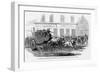 Butterfield's Overland Mail-Coach Starting out from Atchison, Kansas.-null-Framed Giclee Print