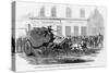 Butterfield's Overland Mail-Coach Starting out from Atchison, Kansas.-null-Stretched Canvas