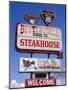 Butterfield Steakhouse Sign, Holbrook City, Route 66, Arizona, USA-Richard Cummins-Mounted Photographic Print