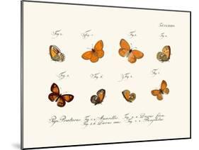 Butterflies, 1783-1806-null-Mounted Giclee Print