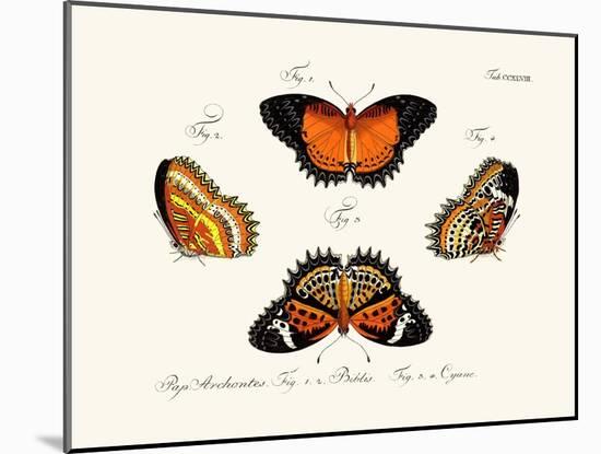 Butterflies, 1783-1806-null-Mounted Giclee Print