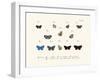 Butterflies, 1783-1806-null-Framed Giclee Print