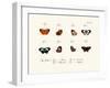 Butterflies, 1783-1806-null-Framed Giclee Print