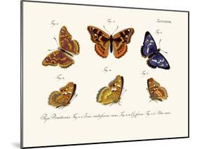 Butterflies, 1783-1806-null-Mounted Giclee Print