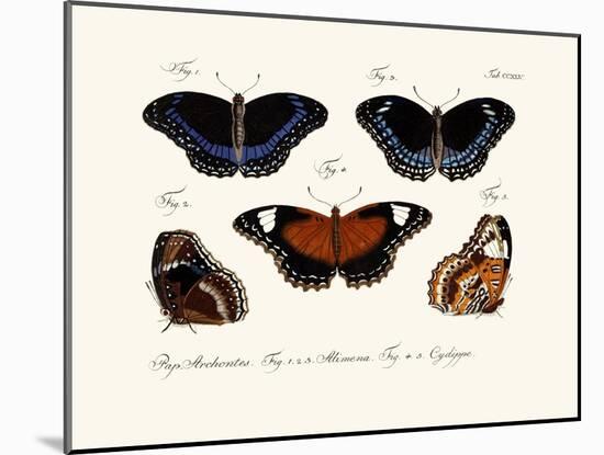 Butterflies, 1783-1806-null-Mounted Giclee Print