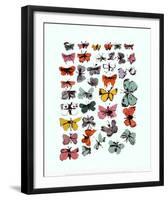 Butterflies, 1955-Andy Warhol-Framed Art Print