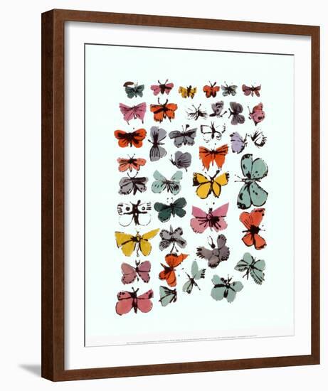 Butterflies, 1955-Andy Warhol-Framed Art Print