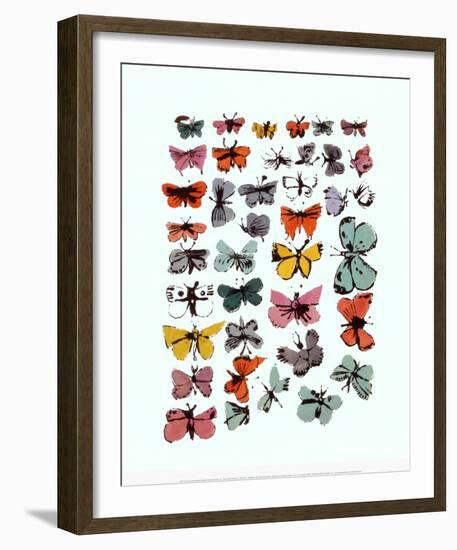 Butterflies, 1955-Andy Warhol-Framed Art Print
