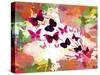 Butterflies 2-Ata Alishahi-Stretched Canvas