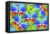 Butterflies 44-Ata Alishahi-Framed Stretched Canvas