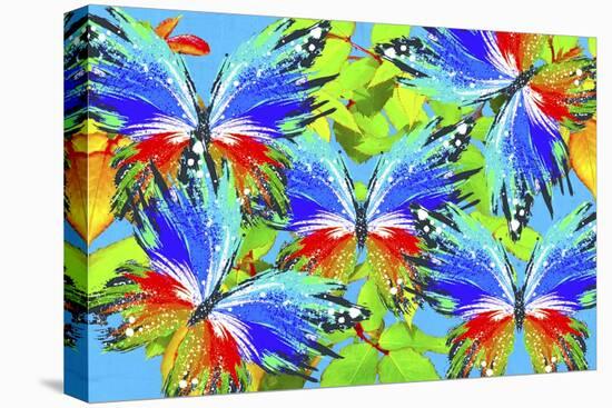 Butterflies 44-Ata Alishahi-Stretched Canvas