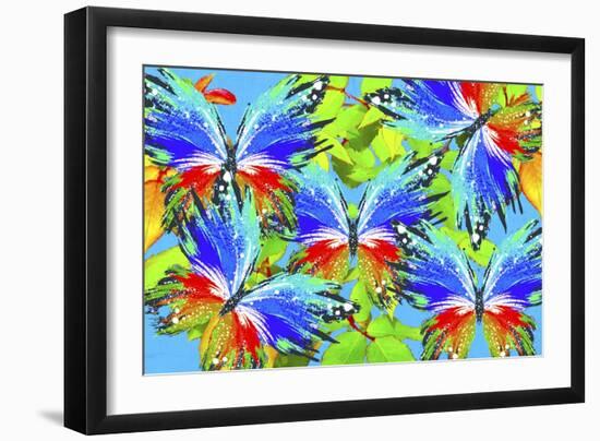 Butterflies 44-Ata Alishahi-Framed Giclee Print