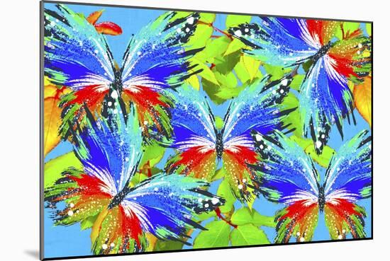 Butterflies 44-Ata Alishahi-Mounted Giclee Print