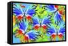 Butterflies 44-Ata Alishahi-Framed Stretched Canvas