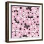 Butterflies and Dots-Elizabeth Caldwell-Framed Giclee Print