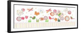 Butterflies and Flowers-Effie Zafiropoulou-Framed Giclee Print