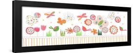 Butterflies and Flowers-Effie Zafiropoulou-Framed Giclee Print