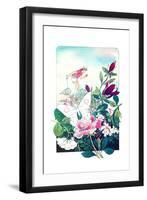 Butterflies and Ladybugs - Jack & Jill-Len Ebert-Framed Premium Giclee Print