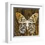 Butterflies and Leaves II-Erin Clark-Framed Giclee Print