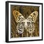 Butterflies and Leaves II-Erin Clark-Framed Giclee Print