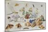Butterflies and Other Insects, 1661-Jan Van, The Elder Kessel-Mounted Giclee Print