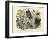 Butterflies, C.1860-null-Framed Giclee Print