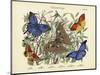 Butterflies, C.1860-null-Mounted Giclee Print